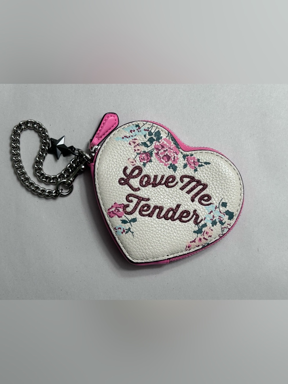 Coach x Elvis Presley Love Me Tender Heart Coin Case